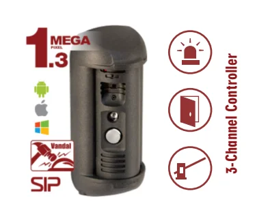 Beward DS06AP Vandalproof SIP IP Waterproof Intercom Video Door Phone