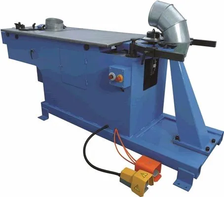 good sales Round duct elbow gore locker duct manufacturing machine