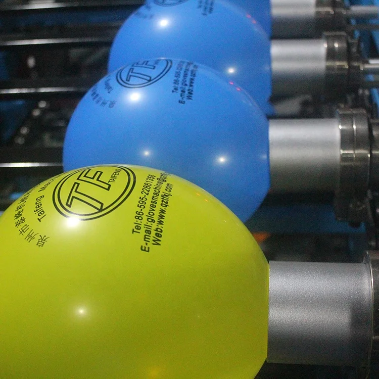 The latest balloon printing machine exported to Russia