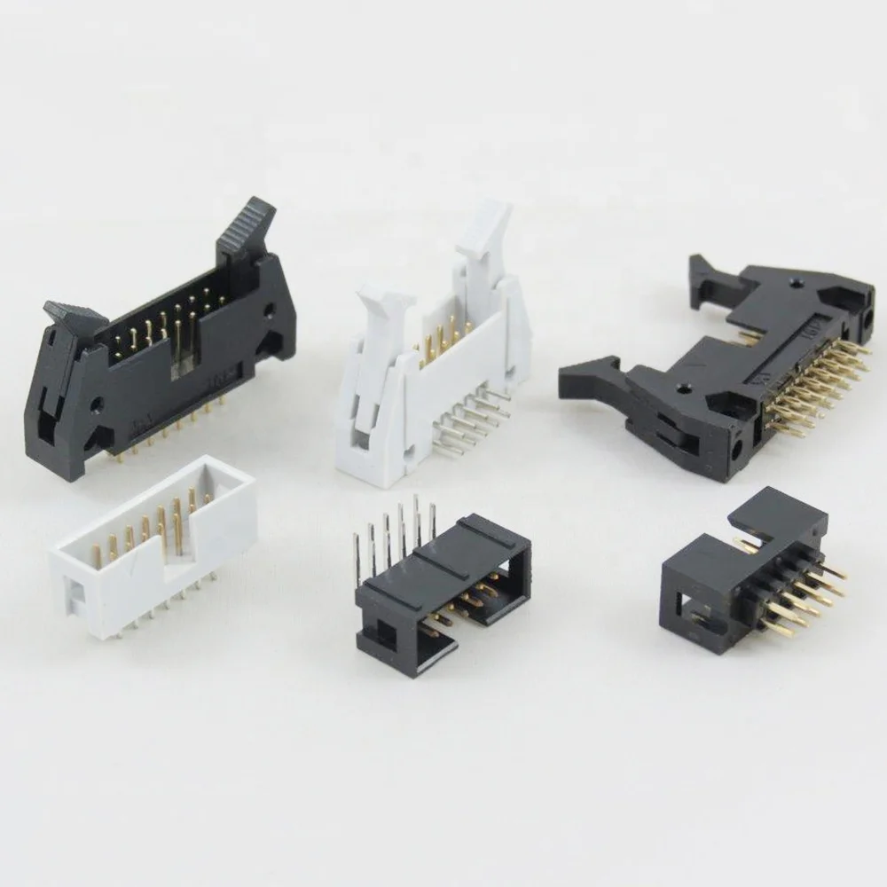 
OEM Ejector header connectors Pitch 2.54mm 2x5 Pins SMT Right Angle Type PCB board Plating Gold or Tin Customized service 