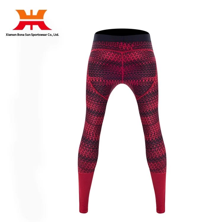 Оптовая продажа дешевые обычай нейлон спандекс Йога пожилая женщина брюки для бега