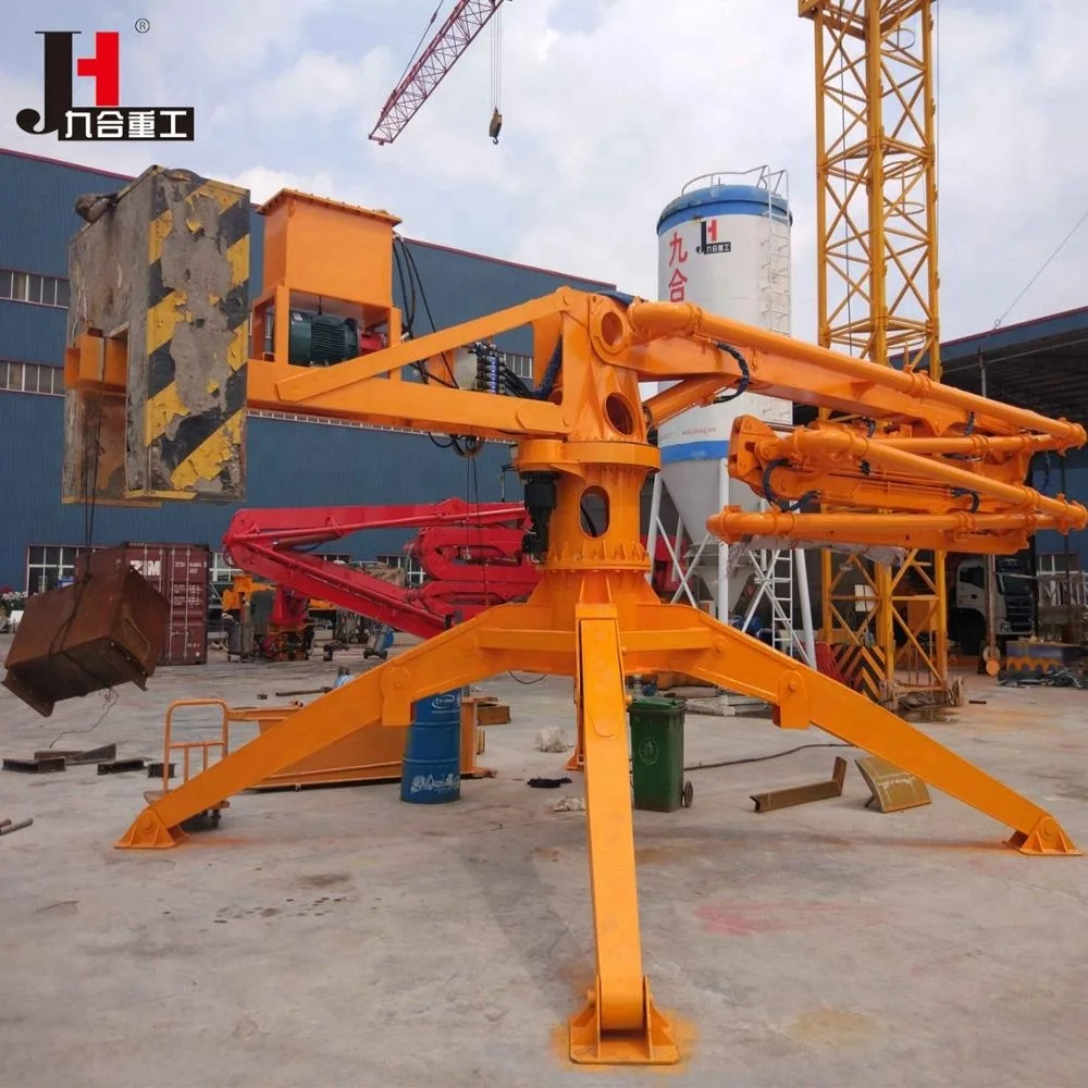 
HOT! 13m 15m 17m 18m Mobile Hydraulic Concrete Placing Boom , Spider concrete Placing Boom concrete distributor in Vietnam 