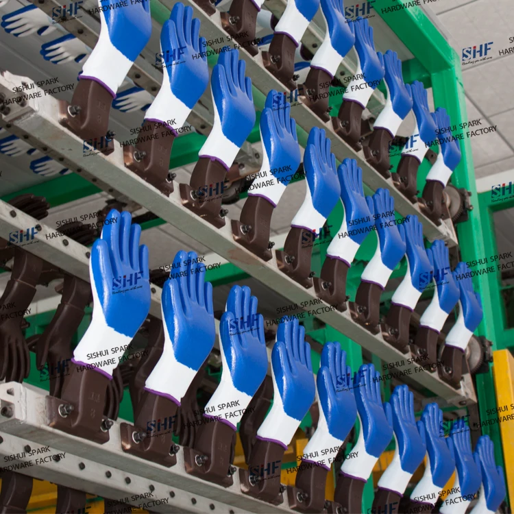 Машина для производства перчаток с латексным/нитриловым покрытием/машина для нанесения покрытия перчаток