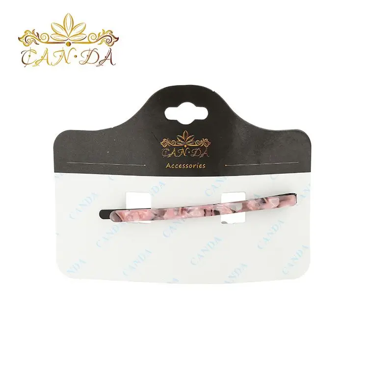 CANYUAN Simple Hair Accessories Cellulose Acetate Acrylic 8.5 cm Length Hair Pin Hair Clips For Kids/Women Hairpin