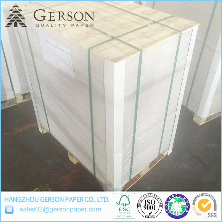 Hard Stiffness Cardboard Duplex Paper Cheap Price on Hot Selling