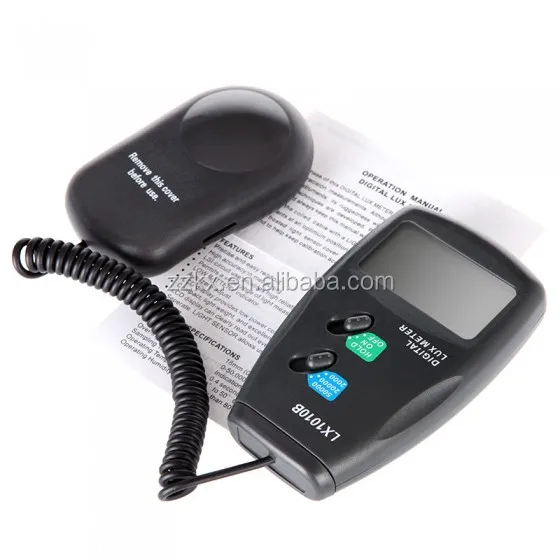 Hot Sale Economic Lux Meter Light Meter with lcd display 50,000 Lux Luxmeter LX-1010B