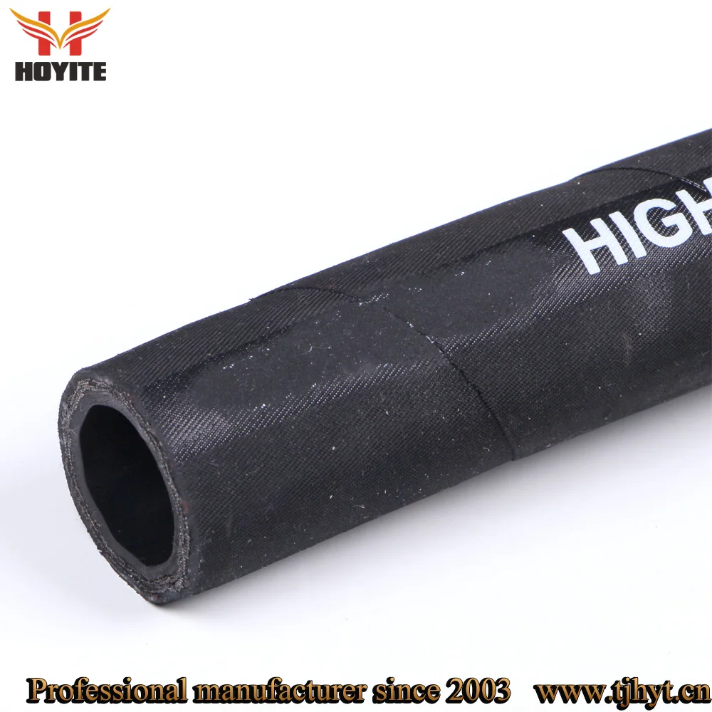 SAE100 R2 A/AT 1Inch Black Rubber Neoprene Hose Pipe