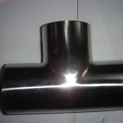 ASME B16.9 ASTM B366 WPNCI Inconel 600 straight equal tee BW fittings