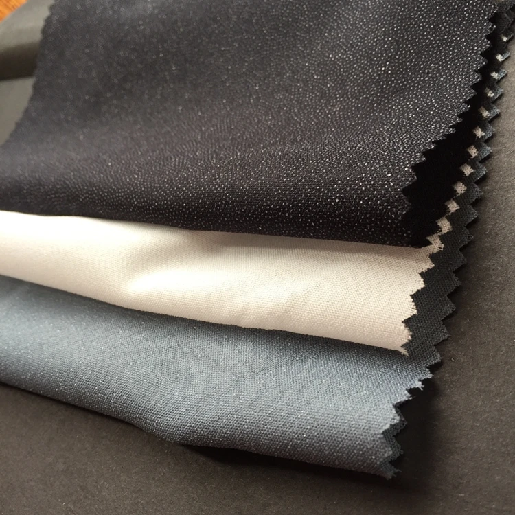 
Custom Design Woven Fusible Hair Interlining Stock Fabric for Coats 