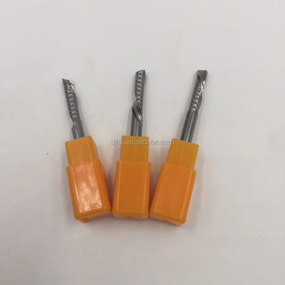 
DOWN CUT ONE FLUTE SPIRAL BITS Down cutting tools 