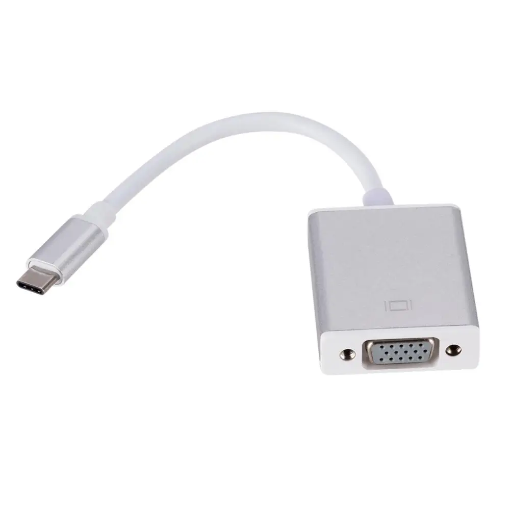 USB-C to VGA Adapter  USB 3.1 to Female VGA Adapter Cable