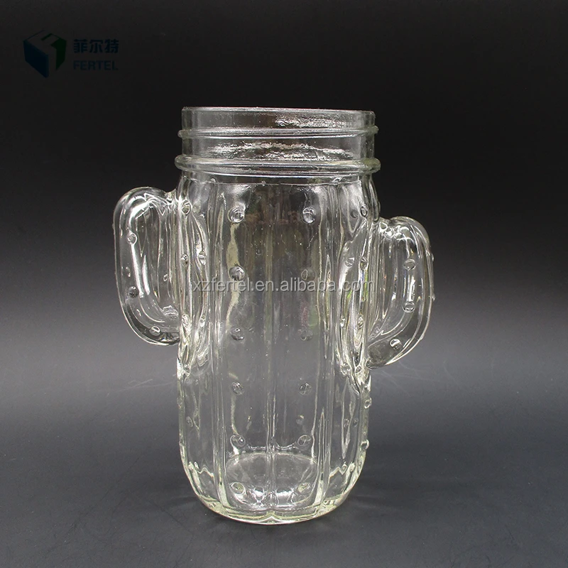 360ml 12 ounce round shaped glass milk juice drinking bottle mason jar