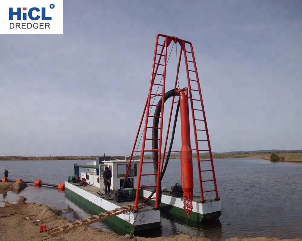 HJS600 14inch 3250m3 jet suction sand pump dredger/sand suction dredger/jet sand dredger for river dredging