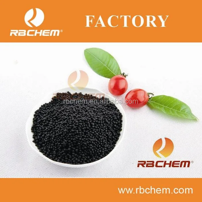 100% water soluble potassium humate 95% shiny granules high potassium fertilizer