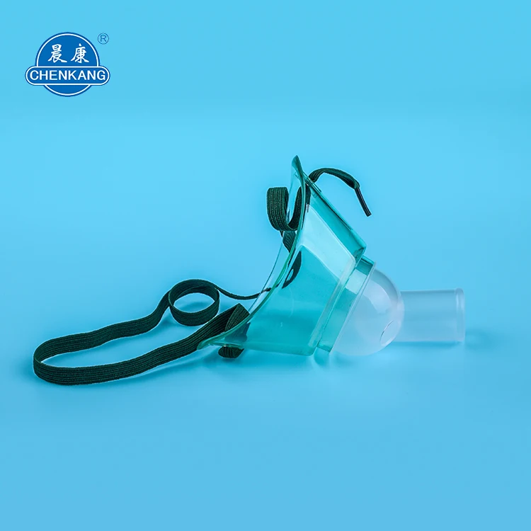 Promotional medical PVC tracheostomy mask grade disposable