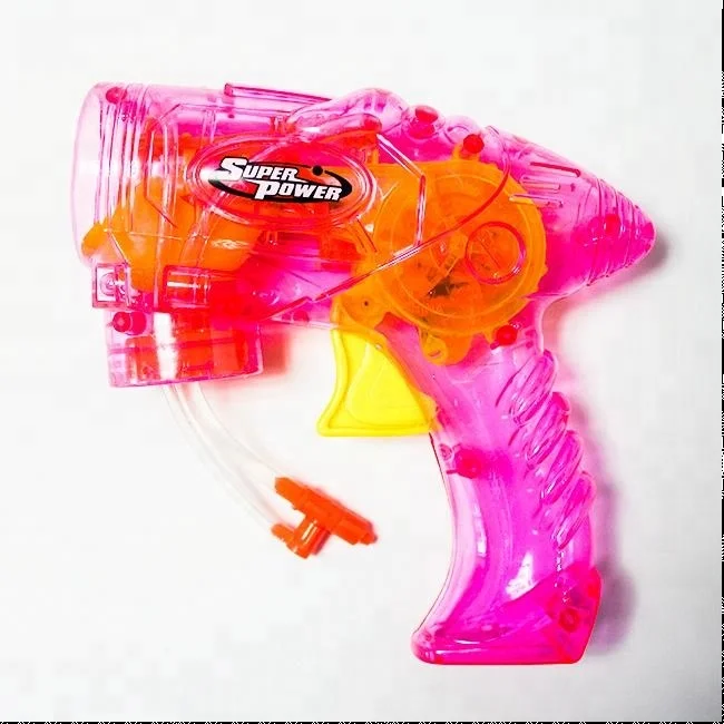 Super Power Transparent Led Bubble Gun With Music And Led Lights
