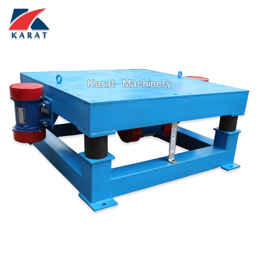 Vibrating table price vibration table for concrete moulds