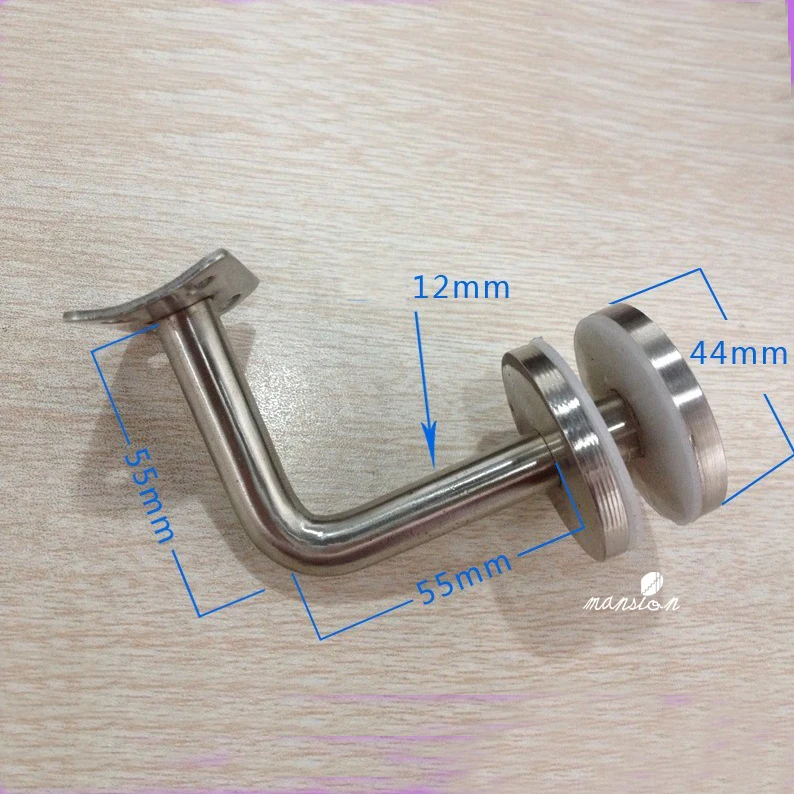 Round Stainless Steel Glass Handrail Bracket