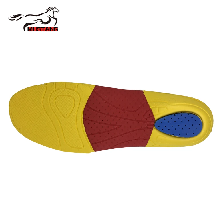 Mustang hot selling combined insole anatomic insoles