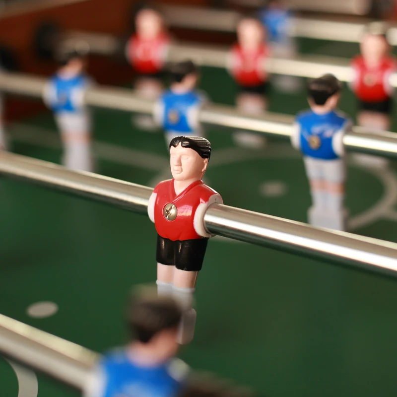 new indoor wooden soccer football goal kicker foosball table with accessory kit