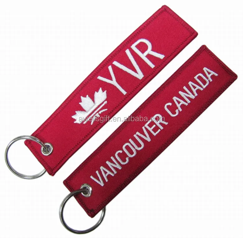 Континентальный Airlines вышитые брелок баннер