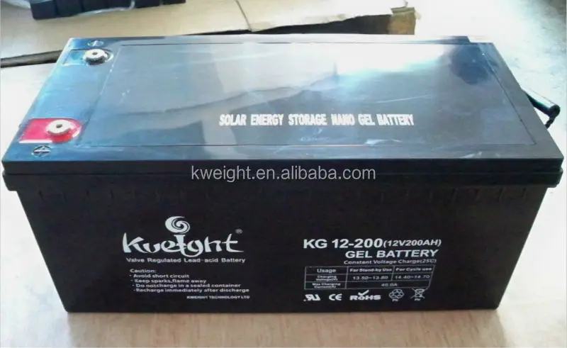 Long Life Solar Battery 12V 200AH SMF VRLA Deep Cycle Lead Acid Ups Battery 12v 200ah Wholesale Price