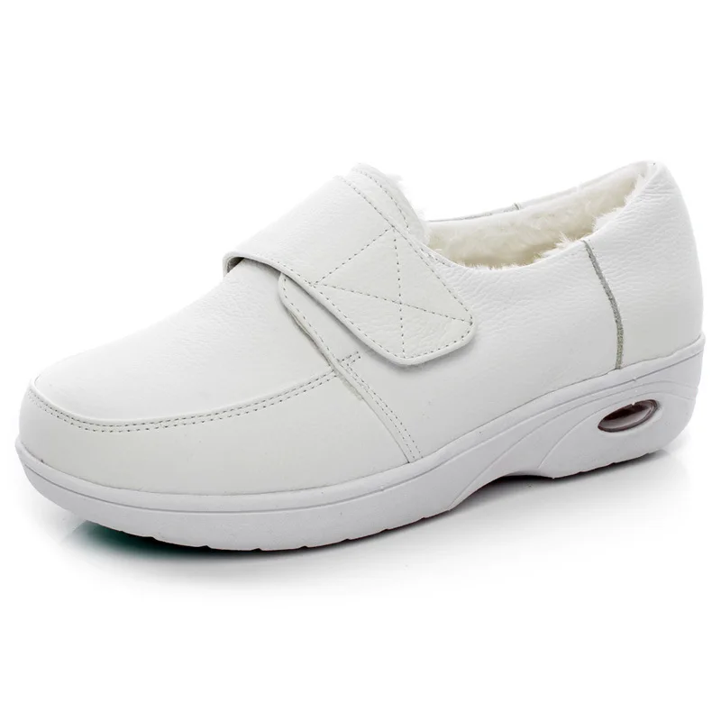 White nurse shoes Air cushion nurse shoes Wedge hovercraft shoes