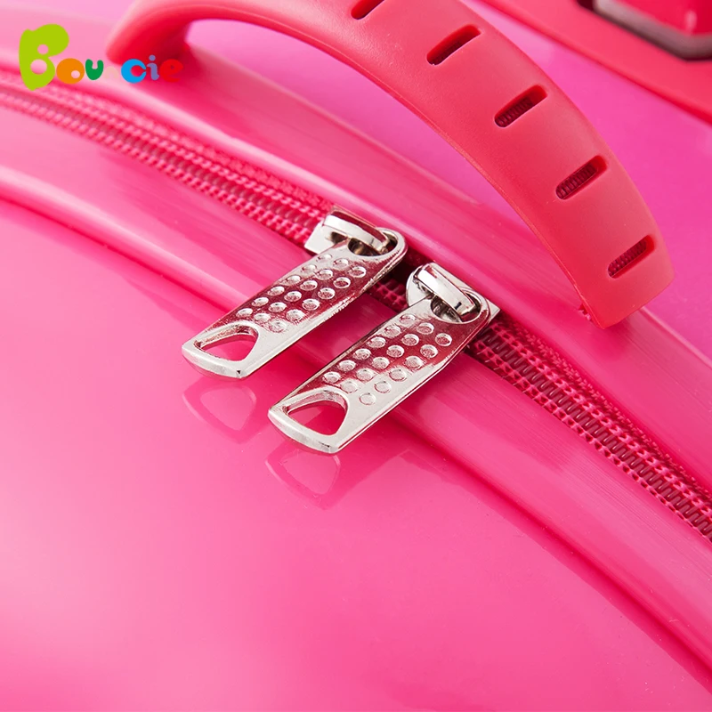 3D boy animal trolley case kids Climb the stairs luggage Travel rolling suitcase