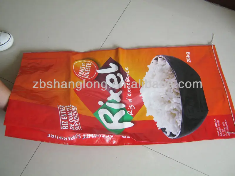 китае завод продает высокое качество мешок риса