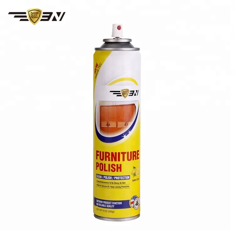
Wooden Furniture Polish Spray, Home & Hotel Aerosol Furniture Polish, Pleasant Fragrance Furniture Varnish Spray for Inn 