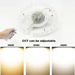 HOSLIGHT C2 20W LED Ceiling Module Lighting 2835 SMD PCB Board Lamp with Magnet Direct AC 220V Driverless Round