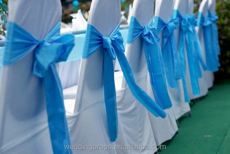 Fancy spandex elastic chair sashes