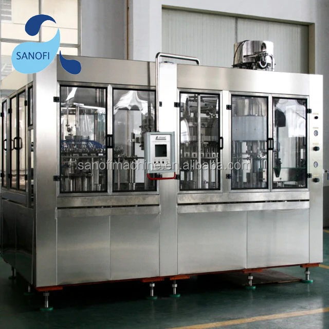 Automatic 500ml / 1L Carbonate Soda Drink Filling Machine