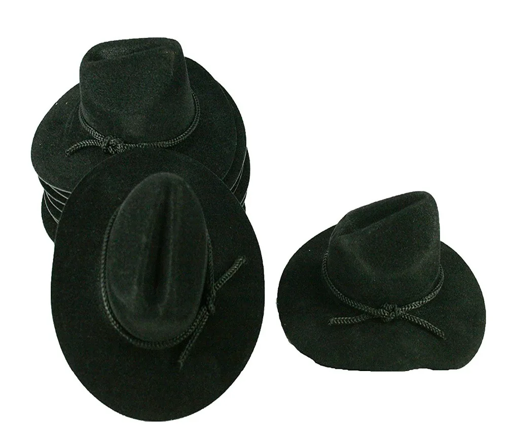 Ковбойская шляпа из фетра, 12 дюймов, 4 дюйма