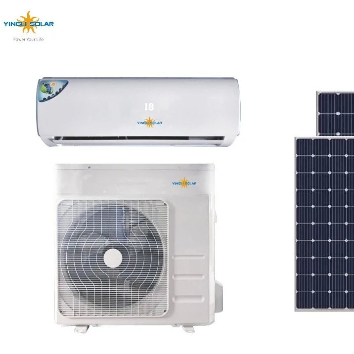 
 Солнечный кондиционер DC power 9000BTU, система солнечного питания 48 В постоянного тока, солнечный кондиционер для дома  