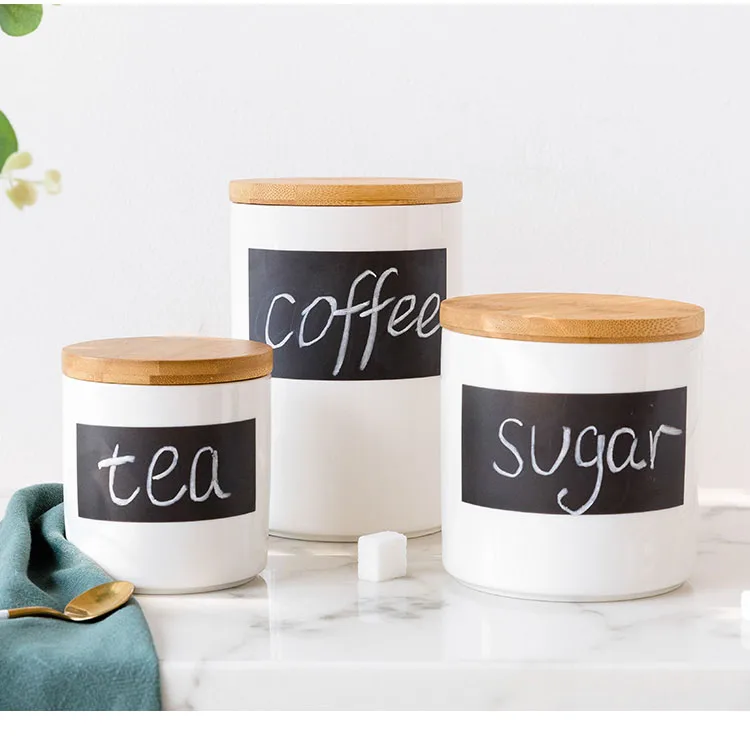 Lesser & Pavey Sweet Home Tea Coffee Sugar Canister Metal, Grey