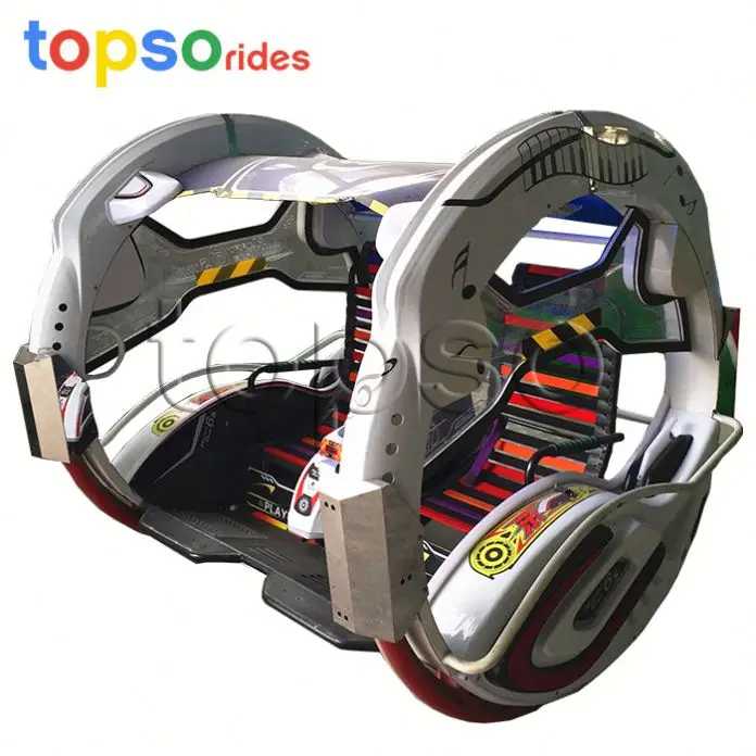 Professional Coin Operated 2 Big Wheels Yoyo Cars With High Quality