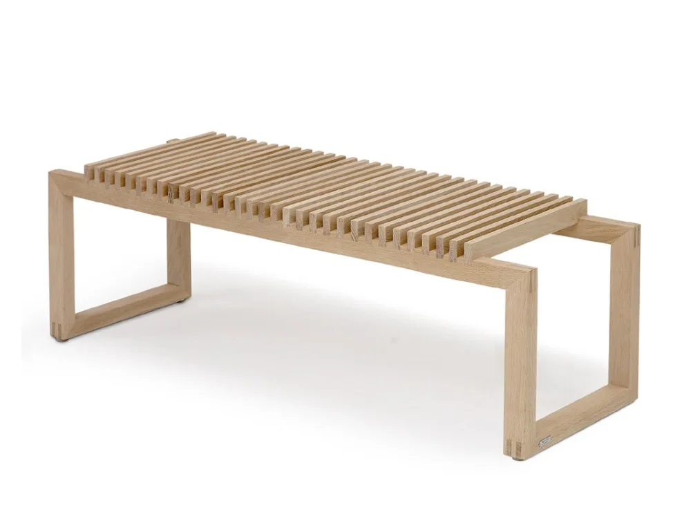 Design wooden bench WB-2502#  Solid ash wooden bench