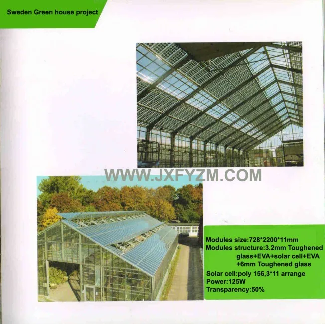 
top quality glass solar panel 220v bipv transparent Customizable bipv 