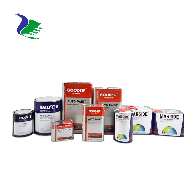 Goodsif Fast Dry Car Paint 1K Basecoat 2K Topcoat China Auto Paint Manufacturer Wholesale Price Automotive Paint