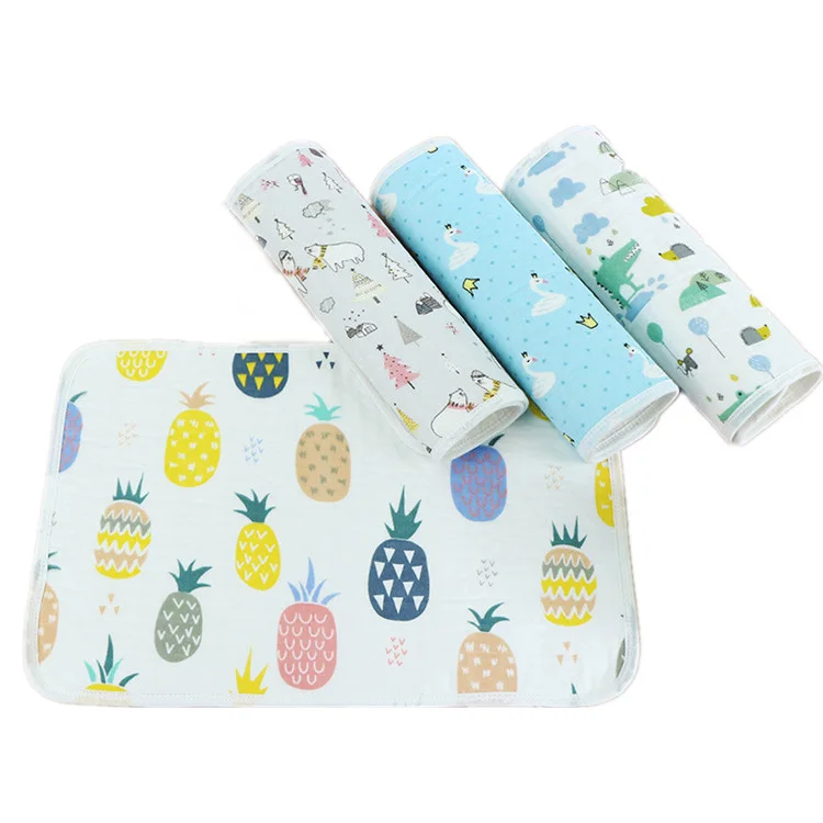 
Cheap price waterproof portable baby changing mat infant baby urine sheet baby changing mat 