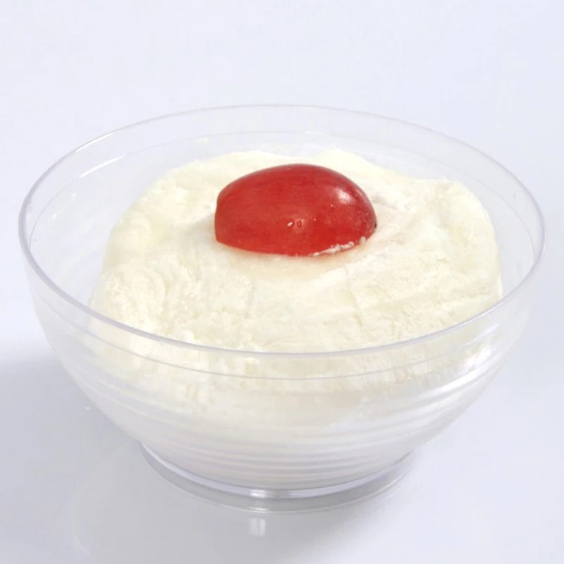 Eco-Friendly food grade plastic round bowl 3 oz plastic round bowl transparent round bowls