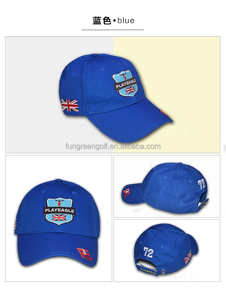 Customize Men Golf Cap OEM Blank Baseball Hat Sun Visor from Guangzhou Manufacturer
