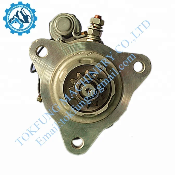 STARTER MOTOR 24V 12T 349-9075 3499075 FOR C6.6 E320E
