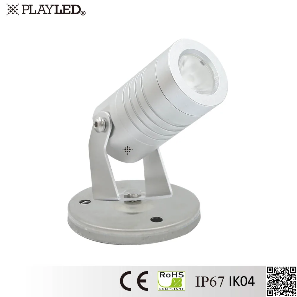
3W Narrow beam IP67 outdoor landscape lighting spike lights 3W led garden light 