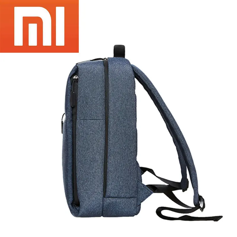 Рюкзак Xiaomi Mi в минималистичном городском стиле мужская сумка из полиэстера для школы бизнеса путешествий глобальная версия