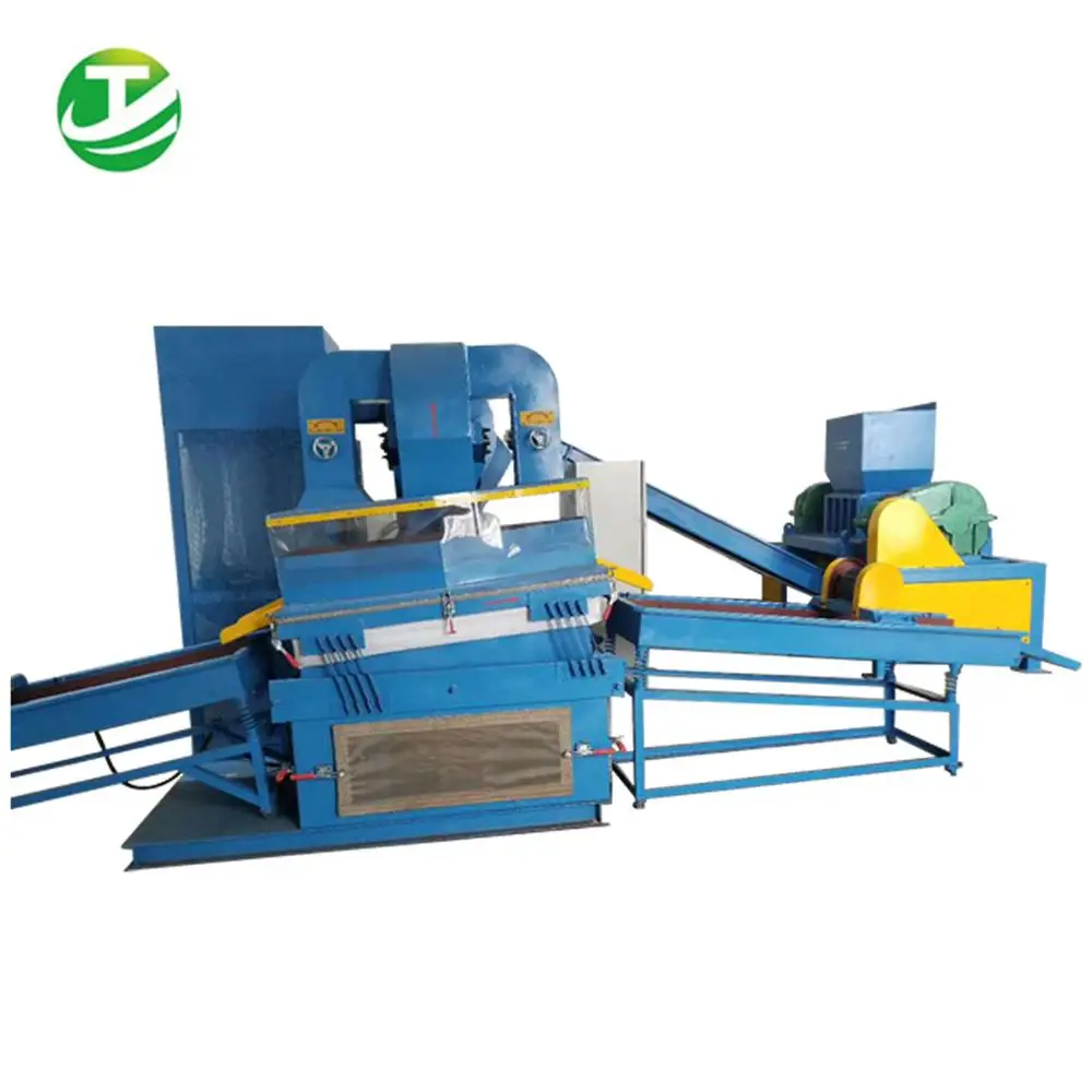 Wire stripping Fully automatic copper wire crusher machine High quality Scrap copper cable wire granulator line