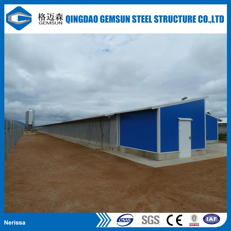 Portal Frame Steel Structure Shed and Warehouse
