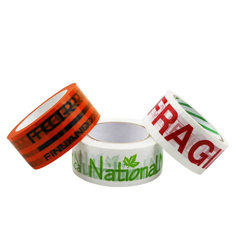 Custom Logo Adhesive Packing Tape Opp Acrylic Box Tapes Printed Carton Sealing Tape
