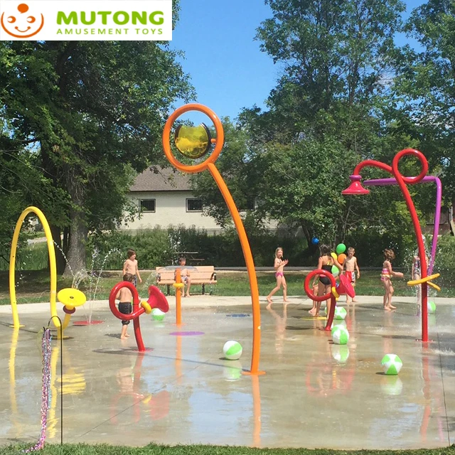 Floor Spray Aqua Splash Pad Park Outdoor Water Spray Park